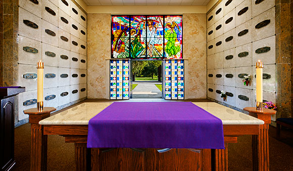 Month's Mind Masses will be celebrated on the last Thursday of every month beginning Jan. 26, 2012, at 12:15 p.m. in the recently renovated Chapel of the Resurrection in Mausoleum Complex One.